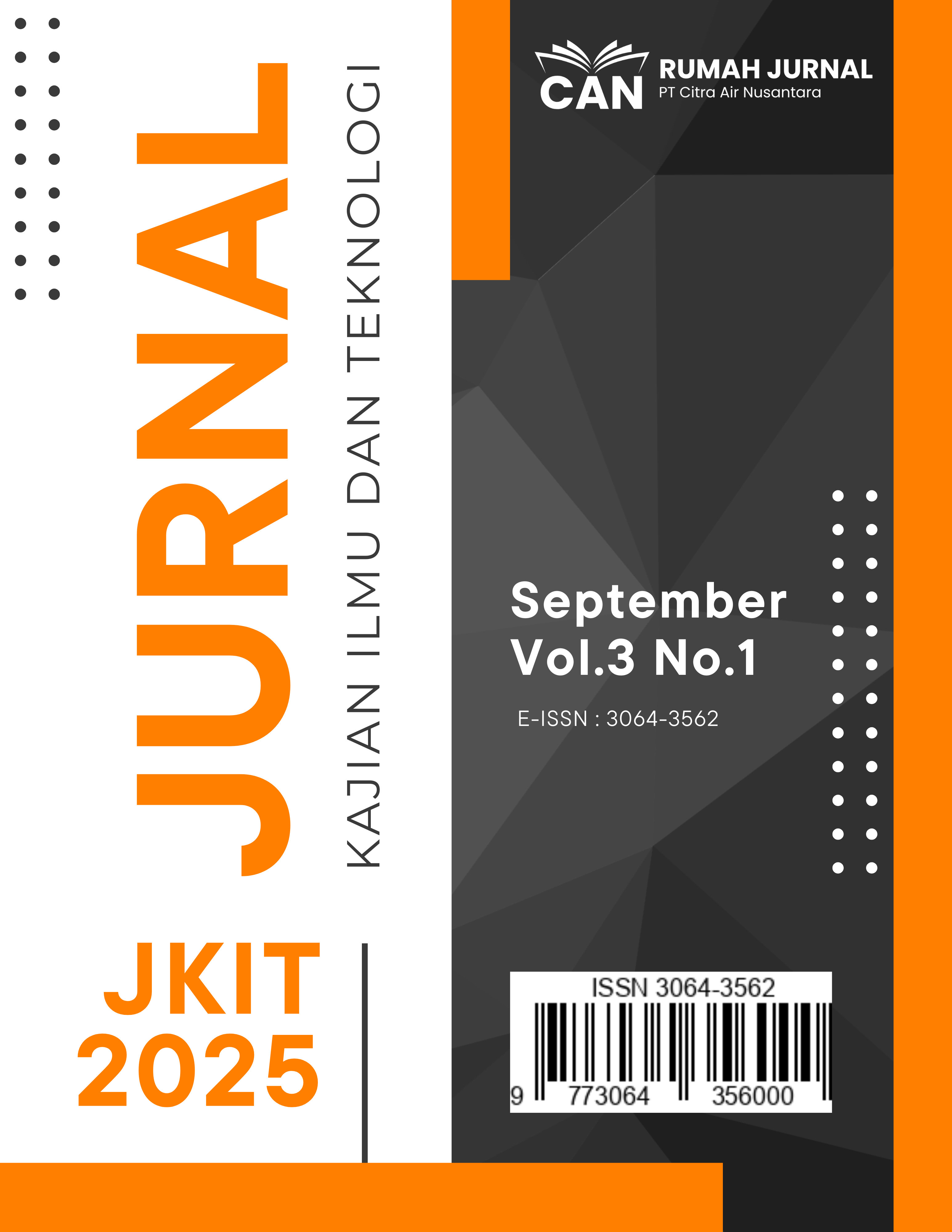					View Vol. 3 No. 1 (2026): Jurnal Kajian Ilmu dan Teknologi (JKIT)
				